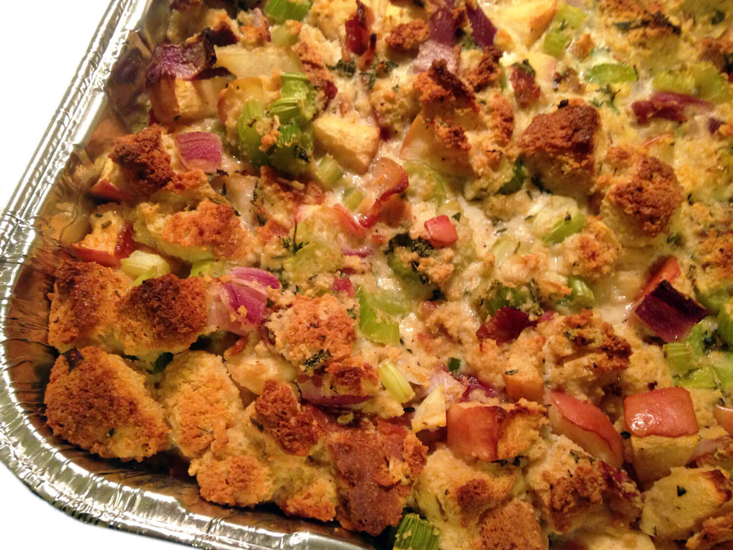 Gluten Free Bacon Bourbon Stuffing Recipe