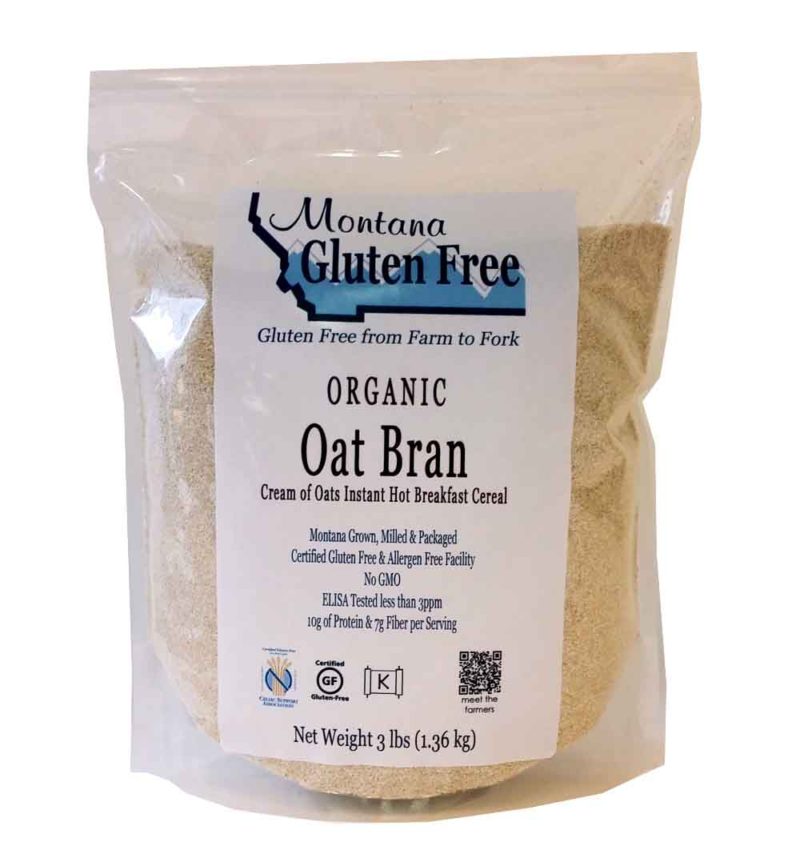 Organic Oat Bran Montana Gluten Free