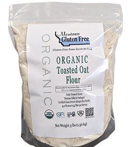 Org Toasted Oat Flour 3lb