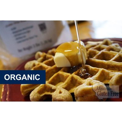 Organic Waffle Pancake Mix - 25lb Paper Bag